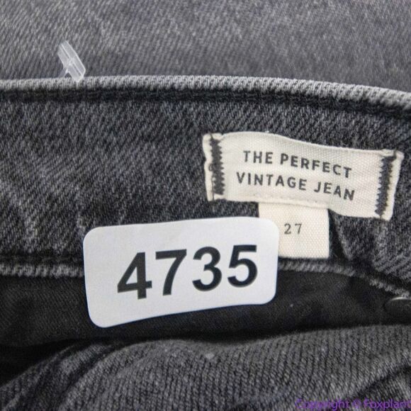 Madewell Perfect Vintage Jean in Cosner Wash: Knee-Rip Edition, women's size 27 - Picture 13 of 15